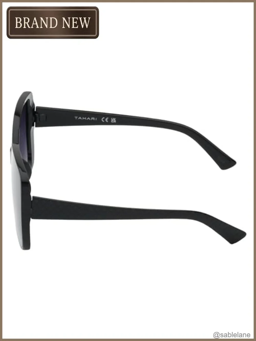 Retro Oversized Square Sunglasses - 100% UV Protection Polycarbonate Lens Women